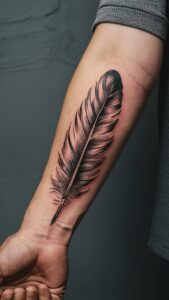 Indian feather tattoos men Indian feather tattoo meaning Indian feather tattoos on hand Indian feather tattoos for ladies Indian feather tattoos for females Indian feather tattoo small