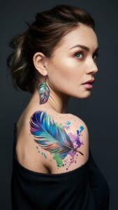 Indian feather tattoos men Indian feather tattoo meaning Indian feather tattoos on hand Indian feather tattoos for ladies Indian feather tattoos for females Indian feather tattoo small