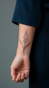 Lily of the Valley tattoo meaning Lily of the valley tattoos small Lily of the valley tattoos simple Lily of the valley tattoo fine line Lily of the Valley tattoo with name Lily of the valley tattoo black and white