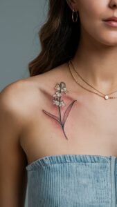 Lily of the Valley tattoo meaning Lily of the valley tattoos small Lily of the valley tattoos simple Lily of the valley tattoo fine line Lily of the Valley tattoo with name Lily of the valley tattoo black and white