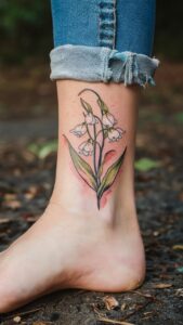 Lily of the Valley tattoo meaning Lily of the valley tattoos small Lily of the valley tattoos simple Lily of the valley tattoo fine line Lily of the Valley tattoo with name Lily of the valley tattoo black and white