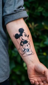 Mickey mouse tattoos small Mickey Mouse Tattoos for guys Mickey Mouse tattoo on hand Mickey mouse tattoos with names Mickey Mouse tattoo black and white Mickey Mouse Tattoo meaning