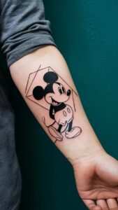 Mickey mouse tattoos small Mickey Mouse Tattoos for guys Mickey Mouse tattoo on hand Mickey mouse tattoos with names Mickey Mouse tattoo black and white Mickey Mouse Tattoo meaning