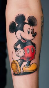 Mickey mouse tattoos small Mickey Mouse Tattoos for guys Mickey Mouse tattoo on hand Mickey mouse tattoos with names Mickey Mouse tattoo black and white Mickey Mouse Tattoo meaning