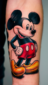 Mickey mouse tattoos small Mickey Mouse Tattoos for guys Mickey Mouse tattoo on hand Mickey mouse tattoos with names Mickey Mouse tattoo black and white Mickey Mouse Tattoo meaning