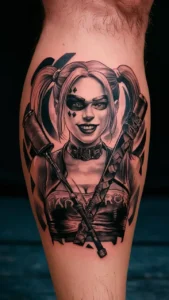 Harley Quinn tattoos for women Harley Quinn tattoos Suicide Squad Harley quinn Tattoos on Face Harley Quinn tattoo meaning Harley Quinn Tattoos arm Harley Quinn tattoos legs