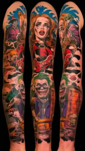 Harley Quinn tattoos for women Harley Quinn tattoos Suicide Squad Harley quinn Tattoos on Face Harley Quinn tattoo meaning Harley Quinn Tattoos arm Harley Quinn tattoos legs