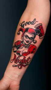 Harley Quinn tattoos for women Harley Quinn tattoos Suicide Squad Harley quinn Tattoos on Face Harley Quinn tattoo meaning Harley Quinn Tattoos arm Harley Quinn tattoos legs