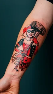 Harley Quinn tattoos for women Harley Quinn tattoos Suicide Squad Harley quinn Tattoos on Face Harley Quinn tattoo meaning Harley Quinn Tattoos arm Harley Quinn tattoos legs