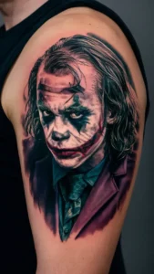 Heath Ledger Joker Tattoo Sleeve Heath Ledger Joker quotes Heath Ledger joker tattoo Stencil Heath ledger joker smile tattoo Heath Ledger tattoos meaning Heath Ledger Joker Drawing