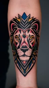 Lion forearm tattoo female Lion forearm tattoo male Lion forearm tattoos meaning Lion tattoo on arm small Lion arm tattoo female Lion Forearm Tattoo blue eyes