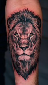 Lion forearm tattoo female Lion forearm tattoo male Lion forearm tattoos meaning Lion tattoo on arm small Lion arm tattoo female Lion Forearm Tattoo blue eyes 1 2 3 4 5 6 7 Next