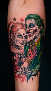 Harley Quinn tattoos for women Harley Quinn tattoos Suicide Squad Harley quinn Tattoos on Face Harley Quinn tattoo meaning Harley Quinn Tattoos arm Harley Quinn tattoos legs