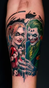 Harley Quinn tattoos for women Harley Quinn tattoos Suicide Squad Harley quinn Tattoos on Face Harley Quinn tattoo meaning Harley Quinn Tattoos arm Harley Quinn tattoos legs