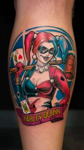 Harley Quinn tattoos for women Harley Quinn tattoos Suicide Squad Harley quinn Tattoos on Face Harley Quinn tattoo meaning Harley Quinn Tattoos arm Harley Quinn tattoos legs