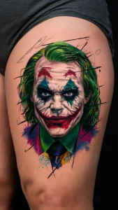 Heath Ledger Joker Tattoo Sleeve Heath Ledger Joker quotes Heath Ledger joker tattoo Stencil Heath ledger joker smile tattoo Heath Ledger tattoos meaning Heath Ledger Joker Drawing