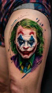 Heath Ledger Joker Tattoo Sleeve Heath Ledger Joker quotes Heath Ledger joker tattoo Stencil Heath ledger joker smile tattoo Heath Ledger tattoos meaning Heath Ledger Joker Drawing