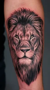 Lion forearm tattoo female Lion forearm tattoo male Lion forearm tattoos meaning Lion tattoo on arm small Lion arm tattoo female Lion Forearm Tattoo blue eyes