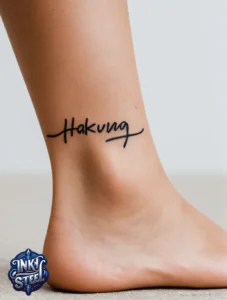 Hakuna matata tattoo meaning - Hakuna Matata tattoo female - Hakuna matata tattoo small - Hakuna matata tattoo ideas - Hakuna Matata Tattoo for guys - Hakuna Matata symbol - Hakuna Matata Tattoo font - Hakuna matata tattoo pinterest