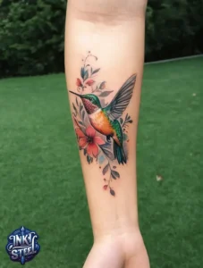 Hummingbird tattoos meaning - Hummingbird tattoos for females - Hummingbird tattoos small - Hummingbird tattoos for guys - Hummingbird tattoo with flowers - Unique hummingbird tattoos for females