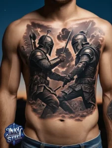 Battle royale tattoo designs - Battle royale tattoo ideas - Battle Royale tattoo meaning - Traditional battle Royale tattoo - Battle royale tattoo sleeve - Battle Royale japanese tattoo - 317 Tattoo - Tattoo specials Houston