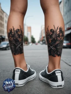 Battle royale tattoo designs - Battle royale tattoo ideas - Battle Royale tattoo meaning - Traditional battle Royale tattoo - Battle royale tattoo sleeve - Battle Royale japanese tattoo - 317 Tattoo - Tattoo specials Houston