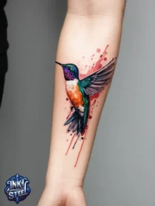 Hummingbird tattoos meaning - Hummingbird tattoos for females - Hummingbird tattoos small - Hummingbird tattoos for guys - Hummingbird tattoo with flowers - Unique hummingbird tattoos for females