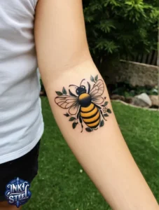 Bumble bee tattoo meaning - Bumble bee tattoo small - Bumble bee tattoo black and white - Bumble bee tattoo female - Bumble bee tattoo ideas - Bumble bee tattoo men