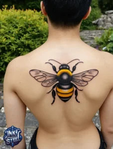 Bumble bee tattoo meaning - Bumble bee tattoo small - Bumble bee tattoo black and white - Bumble bee tattoo female - Bumble bee tattoo ideas - Bumble bee tattoo men