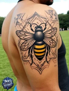 Bumble bee tattoo meaning - Bumble bee tattoo small - Bumble bee tattoo black and white - Bumble bee tattoo female - Bumble bee tattoo ideas - Bumble bee tattoo men