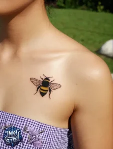 Bumble bee tattoo meaning - Bumble bee tattoo small - Bumble bee tattoo black and white - Bumble bee tattoo female - Bumble bee tattoo ideas - Bumble bee tattoo men