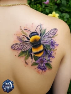 Bumble bee tattoo meaning - Bumble bee tattoo small - Bumble bee tattoo black and white - Bumble bee tattoo female - Bumble bee tattoo ideas - Bumble bee tattoo men