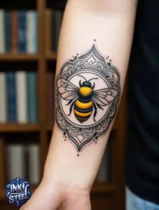 Bumble bee tattoo meaning - Bumble bee tattoo small - Bumble bee tattoo black and white - Bumble bee tattoo female - Bumble bee tattoo ideas - Bumble bee tattoo men