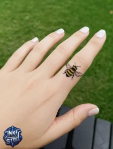 Bumble bee tattoo meaning - Bumble bee tattoo small - Bumble bee tattoo black and white - Bumble bee tattoo female - Bumble bee tattoo ideas - Bumble bee tattoo men