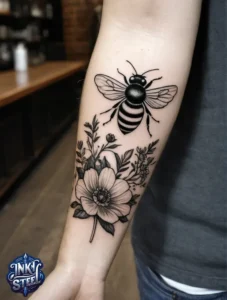 Bumble bee tattoo meaning - Bumble bee tattoo small - Bumble bee tattoo black and white - Bumble bee tattoo female - Bumble bee tattoo ideas - Bumble bee tattoo men