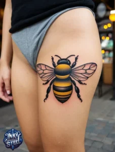 Bumble bee tattoo meaning - Bumble bee tattoo small - Bumble bee tattoo black and white - Bumble bee tattoo female - Bumble bee tattoo ideas - Bumble bee tattoo men