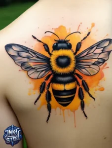 Bumble bee tattoo meaning - Bumble bee tattoo small - Bumble bee tattoo black and white - Bumble bee tattoo female - Bumble bee tattoo ideas - Bumble bee tattoo men