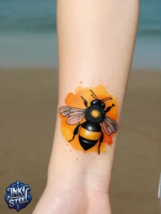 Bumble bee tattoo meaning - Bumble bee tattoo small - Bumble bee tattoo black and white - Bumble bee tattoo female - Bumble bee tattoo ideas - Bumble bee tattoo men