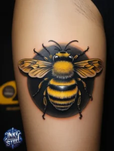 Bumble bee tattoo meaning - Bumble bee tattoo small - Bumble bee tattoo black and white - Bumble bee tattoo female - Bumble bee tattoo ideas - Bumble bee tattoo men