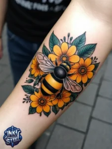 Bumble bee tattoo meaning - Bumble bee tattoo small - Bumble bee tattoo black and white - Bumble bee tattoo female - Bumble bee tattoo ideas - Bumble bee tattoo men