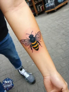 Bumble bee tattoo meaning - Bumble bee tattoo small - Bumble bee tattoo black and white - Bumble bee tattoo female - Bumble bee tattoo ideas - Bumble bee tattoo men