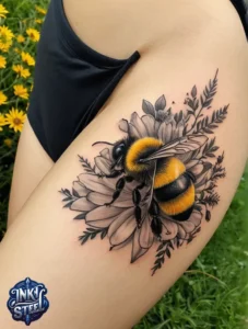 Bumble bee tattoo meaning - Bumble bee tattoo small - Bumble bee tattoo black and white - Bumble bee tattoo female - Bumble bee tattoo ideas - Bumble bee tattoo men