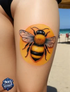 Bumble bee tattoo meaning - Bumble bee tattoo small - Bumble bee tattoo black and white - Bumble bee tattoo female - Bumble bee tattoo ideas - Bumble bee tattoo men