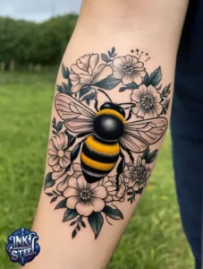 Bumble bee tattoo meaning - Bumble bee tattoo small - Bumble bee tattoo black and white - Bumble bee tattoo female - Bumble bee tattoo ideas - Bumble bee tattoo men