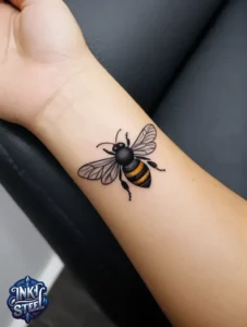 Bumble bee tattoo meaning - Bumble bee tattoo small - Bumble bee tattoo black and white - Bumble bee tattoo female - Bumble bee tattoo ideas - Bumble bee tattoo men