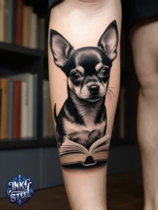 Chihuahua tattoos for females - Chihuahua tattoo small - Chihuahua tattoos for guys - Chihuahua tattoo ideas - Chihuahua tattoo meaning - Chihuahua tattoo Outline