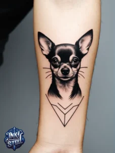 Chihuahua tattoos for females - Chihuahua tattoo small - Chihuahua tattoos for guys - Chihuahua tattoo ideas - Chihuahua tattoo meaning - Chihuahua tattoo Outline