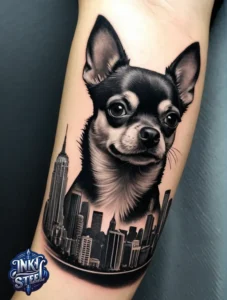 Chihuahua tattoos for females - Chihuahua tattoo small - Chihuahua tattoos for guys - Chihuahua tattoo ideas - Chihuahua tattoo meaning - Chihuahua tattoo Outline