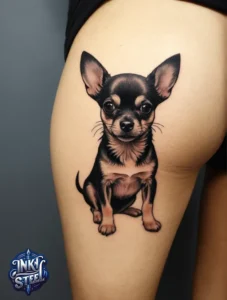 Chihuahua tattoos for females - Chihuahua tattoo small - Chihuahua tattoos for guys - Chihuahua tattoo ideas - Chihuahua tattoo meaning - Chihuahua tattoo Outline