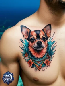 Chihuahua tattoos for females - Chihuahua tattoo small - Chihuahua tattoos for guys - Chihuahua tattoo ideas - Chihuahua tattoo meaning - Chihuahua tattoo Outline